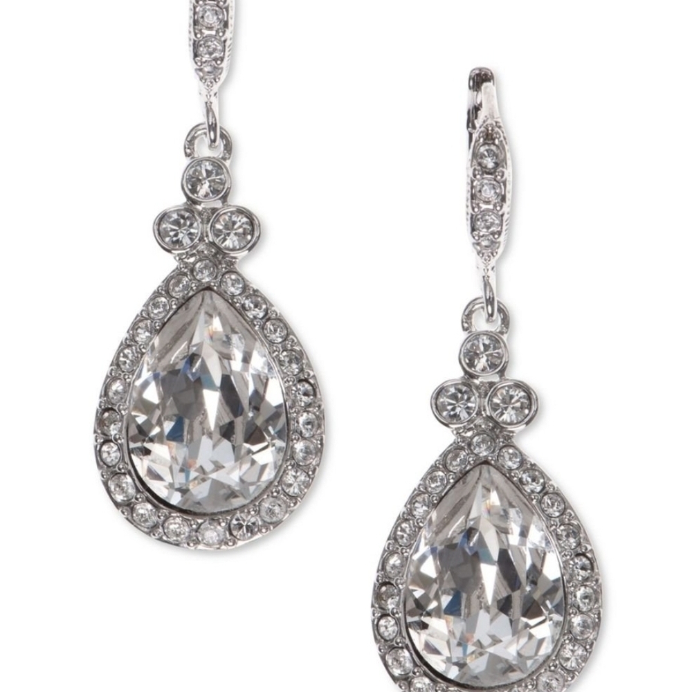 Givenchy Crystal Pavé Earrings